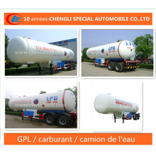 40cbm / 20mt Semi-reboque de LPG Trailer de entrega de GPL para a Nigéria